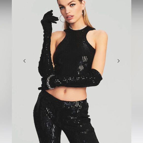 PLAZA SEQUIN KNIT GLOVES
Retrofête - Picture 3 of 4